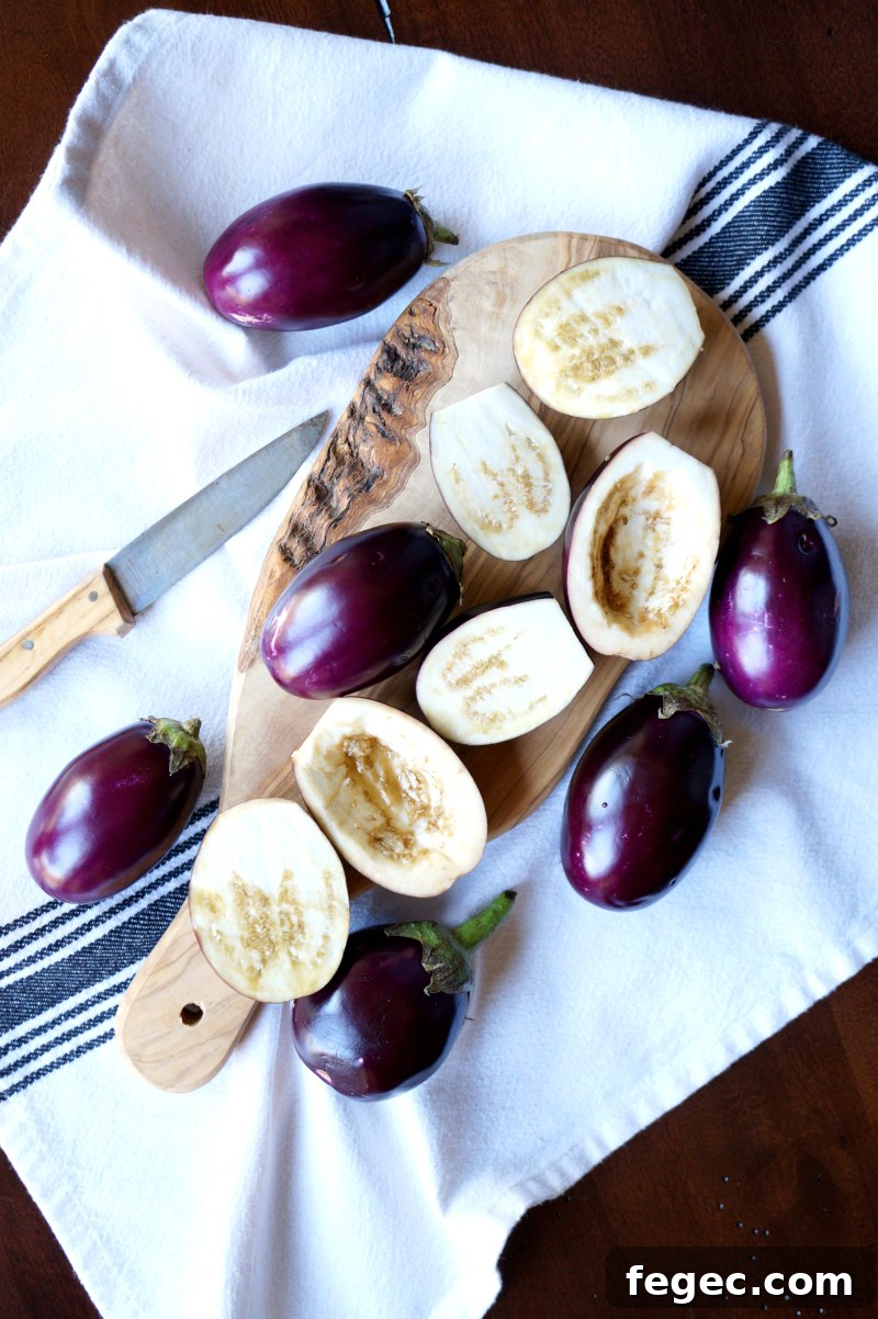 mini stuffed eggplant parmesan | The Baking Fairy
