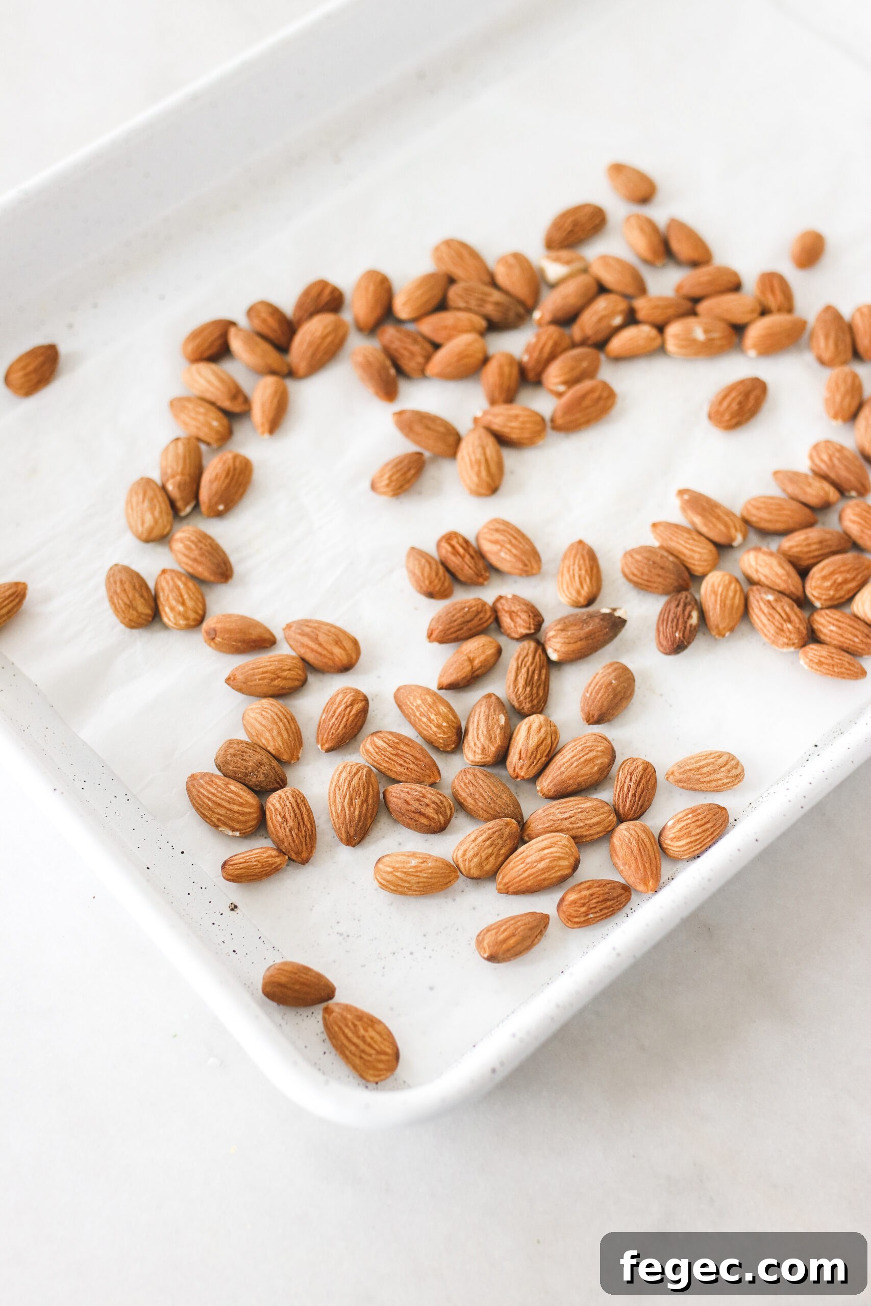 Matcha Dusted Chocolate Almonds
