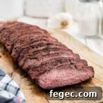 How to Smoke Venison Backstrap for Tender, Flavorful Results 7 smoked venison backstrap sliced on a board
