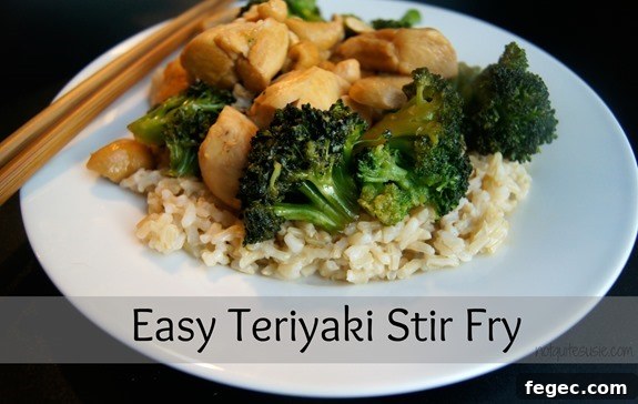Easy Teriyaki Stir Fry by @NotQuiteSusie Easy Teriyaki Stir Fry by @NotQuiteSusie