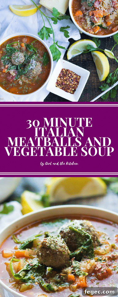 30-Minute Italian Meatball and Vegetable Soup Recipe 9 img 9303 9