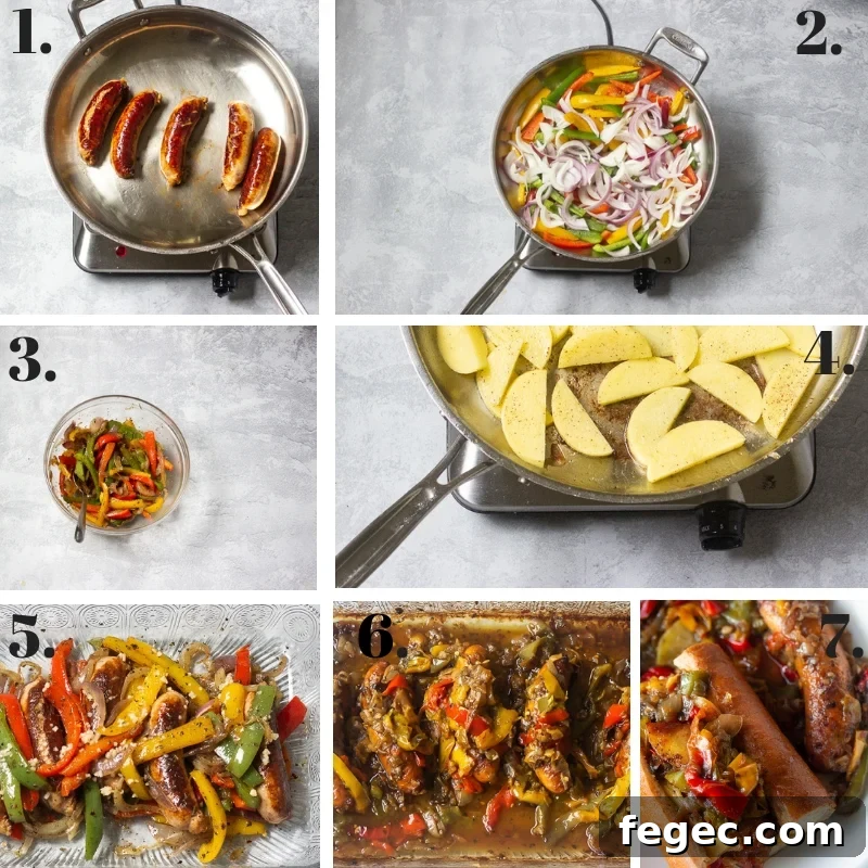 Million-Dollar Italian Sausage and Peppers Bake 6 Italian Sausage and Peppers