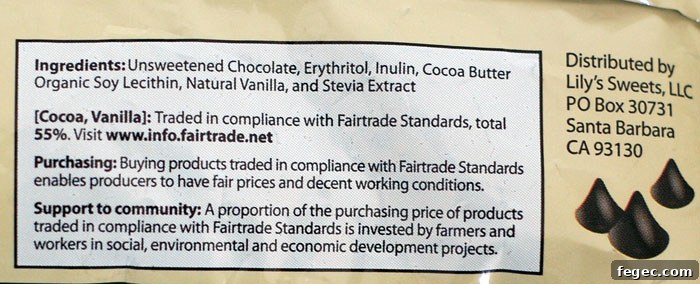 Stevia Chocolate Chip Shortbread