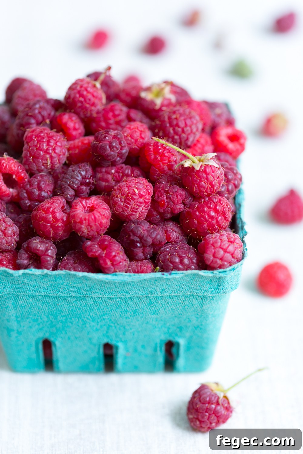 I picked those! Seriously nothing better than freshly picked, jammy raspberries. 