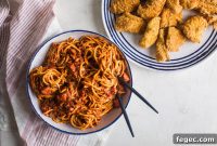 Crispy Fried Fish with Garlic and Lemon Spaghetti