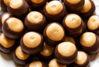 Classic Buckeye Balls: Chocolate-Covered Peanut Butter Treats