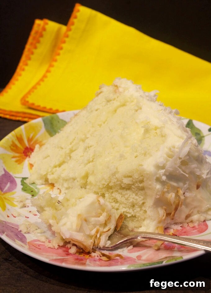 Coconut Cake.