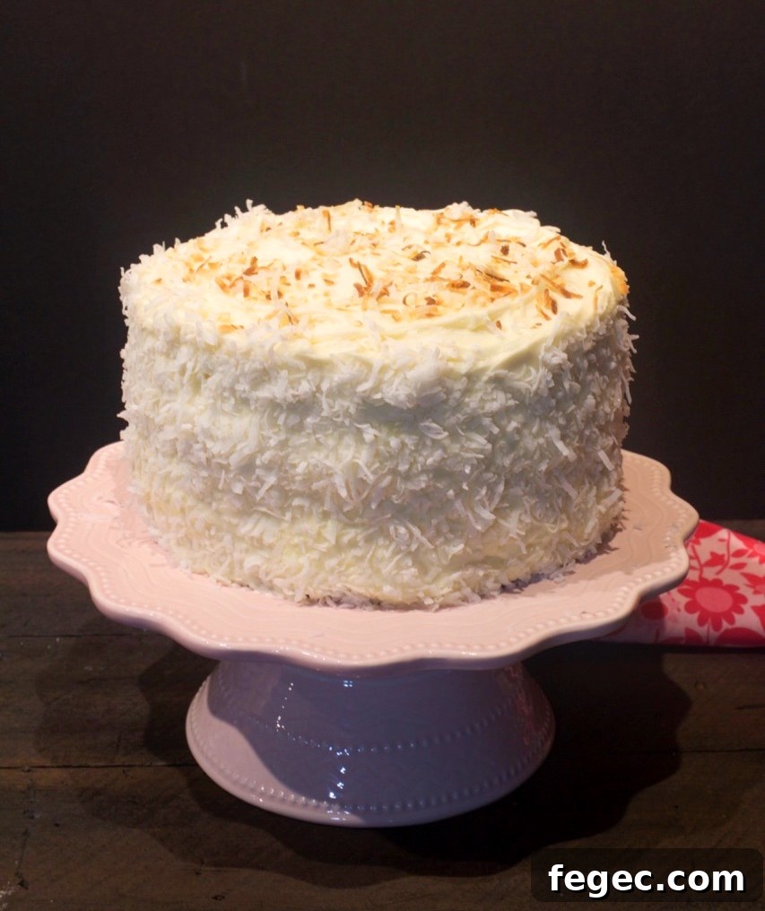 Coconut Cake.