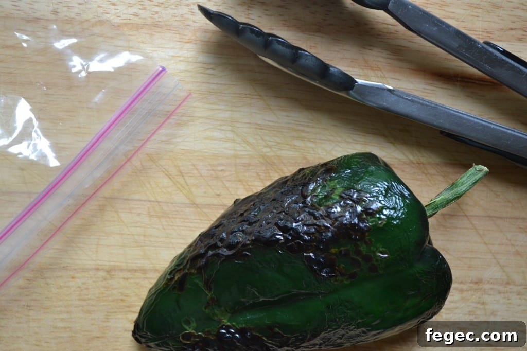Roasted Poblano
