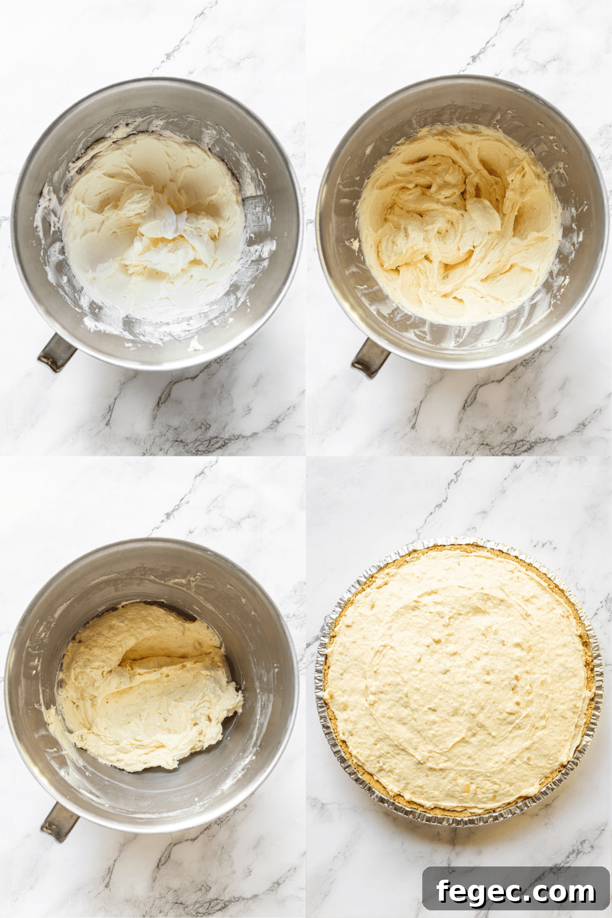 steps to make banana pudding cheesecake
